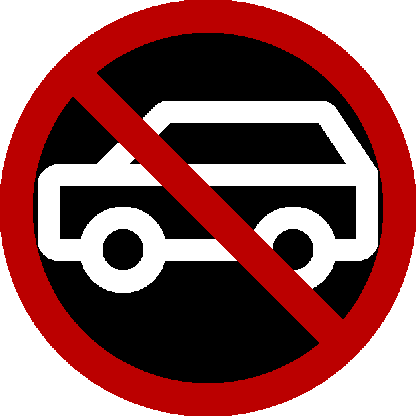 :no_cars: